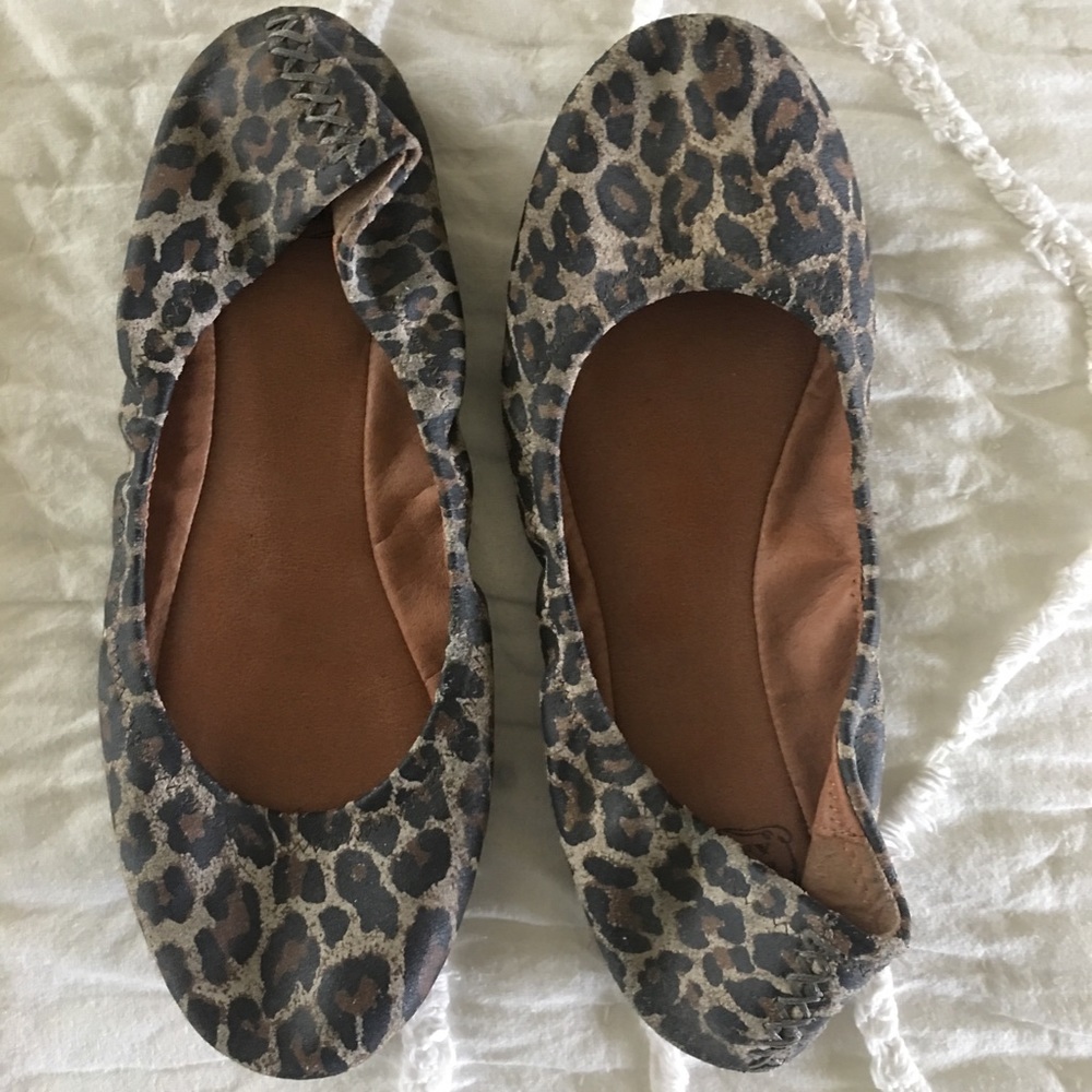 Lucky Brand Leopard Flats